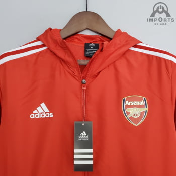 Jaqueta Corta-Vento Arsenal 22/23 - Vermelho