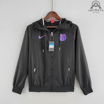 Jaqueta Corta-Vento Barcelona 22/23- Preto