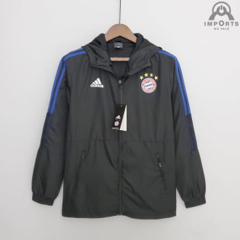 Jaqueta Corta-Vento Bayern de Munique 22/23 - Preto