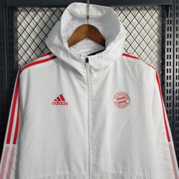 Jaqueta Corta-Vento Bayern de Munique 23/24 - Branco