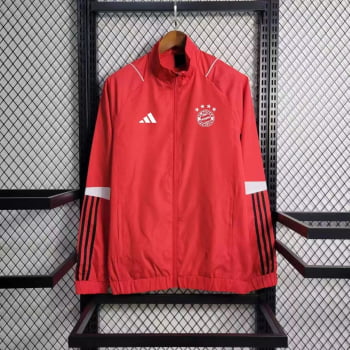 Jaqueta Corta-Vento Bayern de Munique 23/24 - Vermelho 