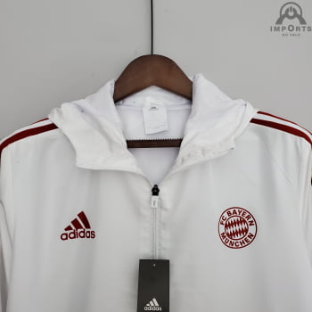 Jaqueta Corta-Vento Bayern de Munique 22/23 - Branco