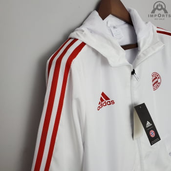 Jaqueta Corta-Vento Bayern de Munique 22/23 - Branco