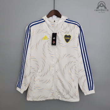 Corta-Vento Boca Juniors 21/22 - Branco