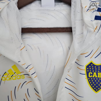 Corta-Vento Boca Juniors 21/22 - Branco
