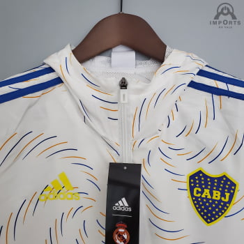 Corta-Vento Boca Juniors 21/22 - Branco