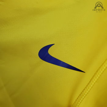 Jaqueta Corta-Vento da Seleção Brasileira 21/22 - Amarelo/azul
