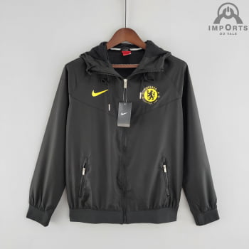 Jaqueta Corta-Vento Chelsea 22/23- Preto