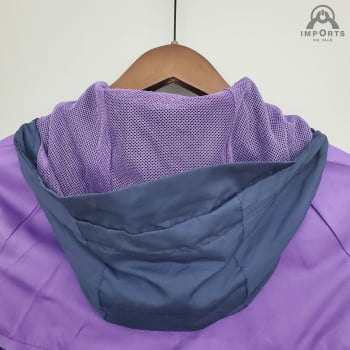 Jaqueta Corta-Vento Corinthians 21/22 - Roxo/azul