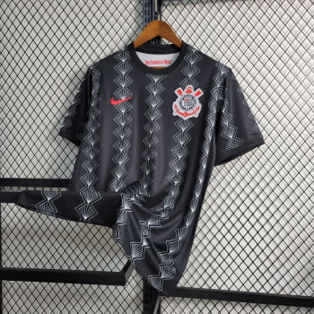 Jaqueta Corta-Vento Corinthians 23/24 - Preto