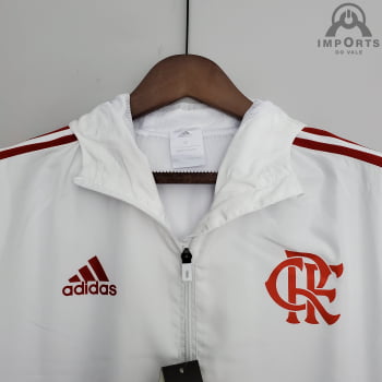 Jaqueta Corta-Vento Flamengo 22/23 - Branco