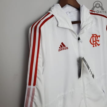 Jaqueta Corta-Vento Flamengo 22/23 - Branco