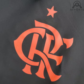 Jaqueta Corta-Vento Flamengo 22/23 - Preto/Azul