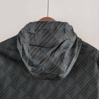 Jaqueta Corta-Vento Flamengo 22/23 - Preto/vermelho/branco
