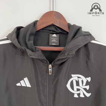 Jaqueta Corta-Vento Flamengo 23/23 - Preto 