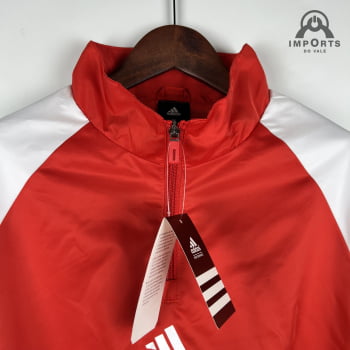 Jaqueta Corta-Vento Flamengo 23/24 - Vermelho/branco