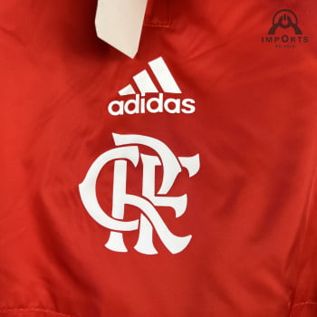 Jaqueta Corta-Vento Flamengo 23/24 - Vermelho/branco