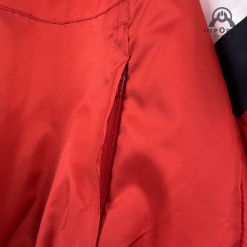 Jaqueta Corta-Vento Flamengo 23/24 - Vermelho/branco