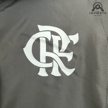 Corta-Vento Flamengo 23/24 - Preto/branco 