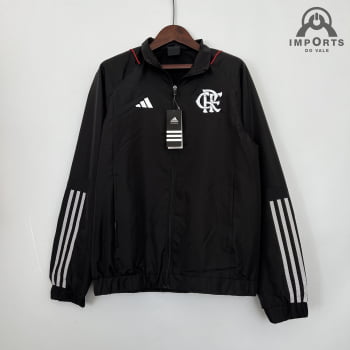Corta-Vento Flamengo 23/24 - Preto/branco 
