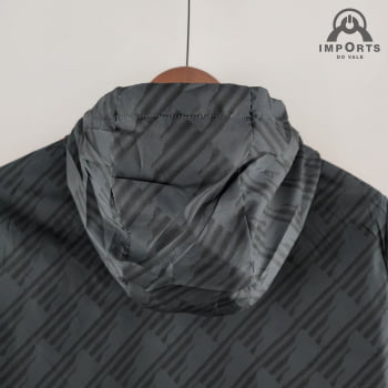 Jaqueta Corta-Vento Flamengo 23/24 - Preto/vermelho/branco