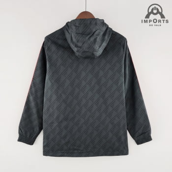 Jaqueta Corta-Vento Flamengo 23/24 - Preto/vermelho/branco