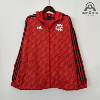 Corta-Vento Flamengo 23/24 - Vermelho/chumbo