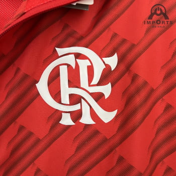 Corta-Vento Flamengo 23/24 - Vermelho/chumbo
