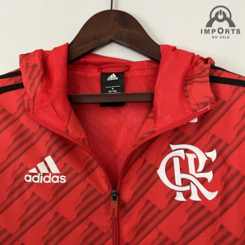 Corta-Vento Flamengo 23/24 - Vermelho/chumbo
