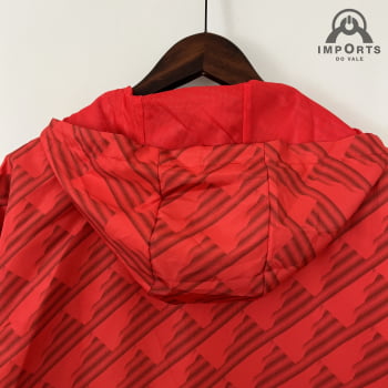 Corta-Vento Flamengo 23/24 - Vermelho/chumbo