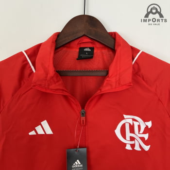 Jaqueta Corta-Vento Flamengo 23/24 - Vermelho