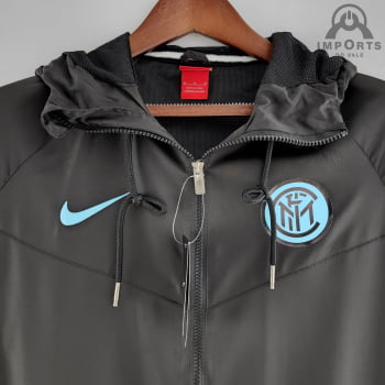 Jaqueta Corta-Vento Inter de Milão 22/23- Preto