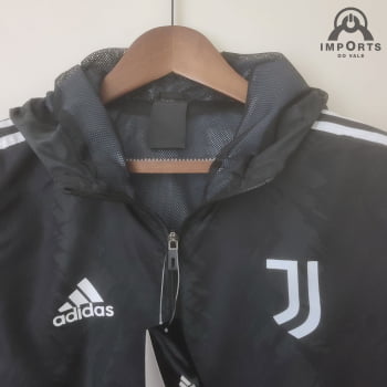 Corta-Vento Juventus 22/23 - Preto 