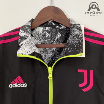 Jaqueta Corta-Vento Juventus 23/24 - Dupla face 