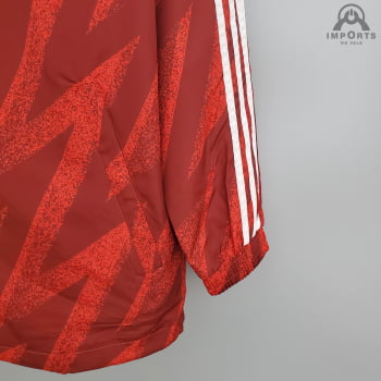 Jaqueta Corta-Vento Manchester United 21/22 - Vermelho