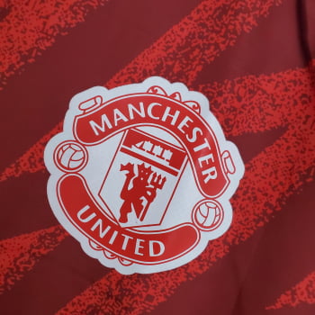 Jaqueta Corta-Vento Manchester United 21/22 - Vermelho
