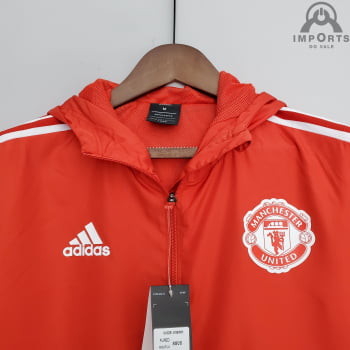Corta-Vento Manchester United 22/23 - Vermelho