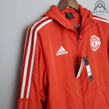 Corta-Vento Manchester United 22/23 - Vermelho