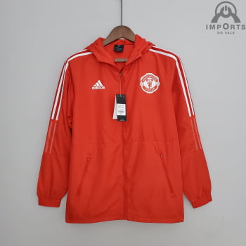Corta-Vento Manchester United 22/23 - Vermelho