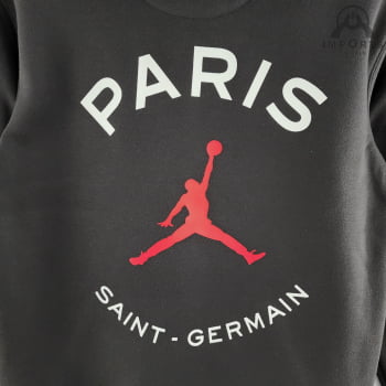 Moletom Paris Saint-Germain (PSG) 2022 - Preto