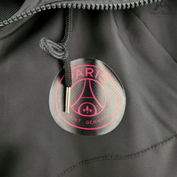 Jaqueta Corta-Vento Paris Saint Germain 22/23 - Preto