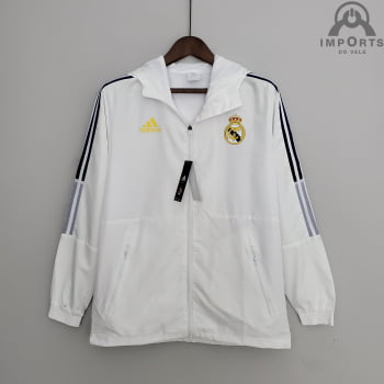 Jaqueta Corta-Vento Real Madrid 22/23 - Branco