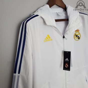 Jaqueta Corta-Vento Real Madrid 22/23 - Branco