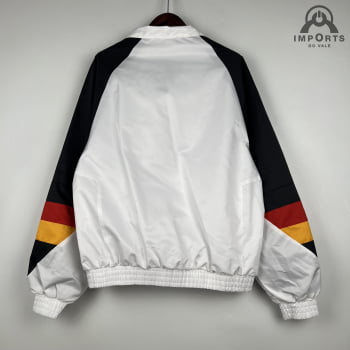 Jaqueta Corta-Vento Real Madrid 23/24 - Branco/preto/vermelho