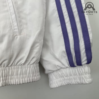 Jaqueta Corta-Vento Real Madrid 23/24 - Branco reversível 