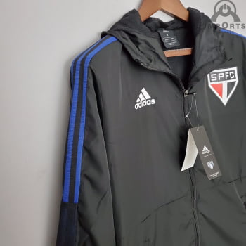 Jaqueta Corta-Vento São Paulo 22/23 - Preto