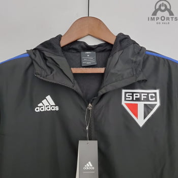 Jaqueta Corta-Vento São Paulo 22/23 - Preto