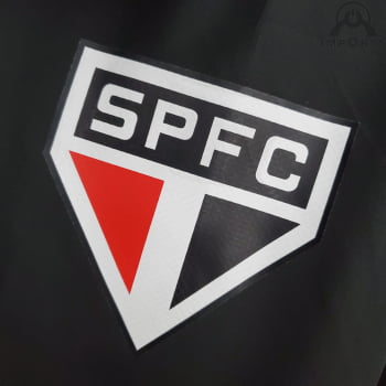 Jaqueta Corta-Vento São Paulo 22/23 - Preto/azul