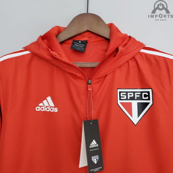 Jaqueta Corta-Vento São Paulo 22/23 - Vermelho