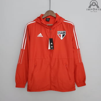 Jaqueta Corta-Vento São Paulo 22/23 - Vermelho